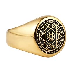 HZMAN Talisman Seal Solomon Six-Pointed Star 12