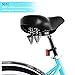 ENSTVER Urban Lady Beach Cruiser Bicycle (Teal Blue w/Black Seat/Grips, 26″ / 1-Speed)thumb 4