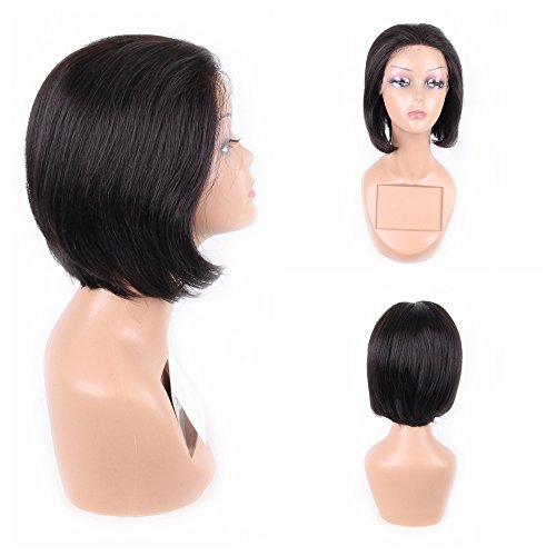 Hair way 100% human hair wigs bob style with ultra-large hand tie…