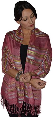 Moroccan Shoulder Shawl Breathable Oblong Head Scarf Silky Soft Exquisite Wrap