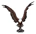 Ebros Large Rocky Mountain Grand Bald Eagle Descending on Prey Statue Patriotic American Home Decor Figurine Or as Religious Inspiration Decorative Sculpture of Eagles Wildlife Birds 4th of July