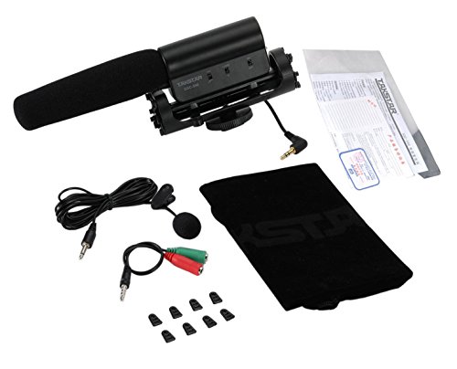 ATian TAKSTAR SGC-598 Interview Microphone Shotgun Video DSLR Camera Microphone for Nikon/Canon Camera/DV Camcorder(Need 3.5mm Interface)