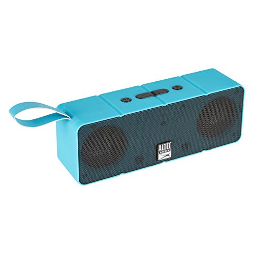 Altec Lansing IMW140AB Dual Motion Bluetooth Speaker, Aqua Blue