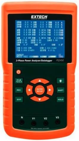 Extech PQ3450-30 3000 A 3-Phase Power Analyser and Data Logger Kit