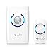 OxyLED OxySense D01 Door Bell, 4 in 1 Wireless DoorBell Kit, 1 Remote Button with Blue LED Indicator and 1 Reciever, Operating at Over 500-feet Range with 36 Chimes