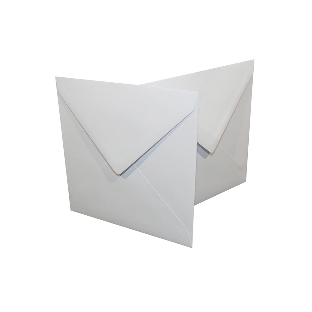 Craft UK 601A 5 x 5 inch 1000 Envelopes - White