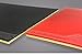 Muzitao UltraBite Table Tennis Rubber (2 Pack, 1 x Red + 1 x Black) Table Tennis Bat Replacement Rubbers