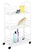 Whitmor 3 Tier Small Wire Rolling Cart