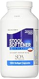 SDA Laboratories Stool Softener Docusate Sodium Supplement, 100 mg, 1000 Count