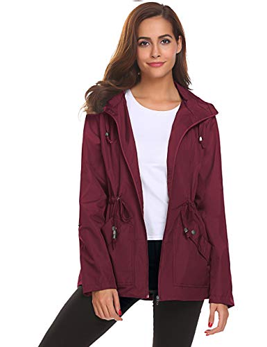 petite waterproof rain jacket
