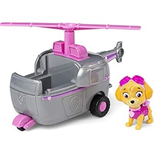 PAW-Patrol-Skyes-Helicopter-Vehicle-with-Collectible-Figure-for-Kids-Aged-3-Years-and-Over Paw Patrol Skye’s Helicopter Vehicle with Collectible Figure, for Kids Aged 3 Years and Over