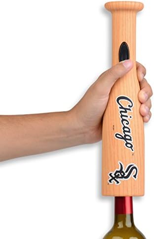 MLB Baseball Bat Electric Wine Opener (White Sox)