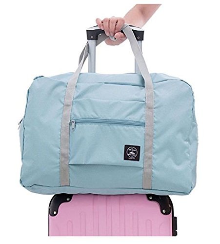 Panzl Foldable Travel Luggage Carry On Clothes Storage Duffle Bag Organizer (Color May Vary)