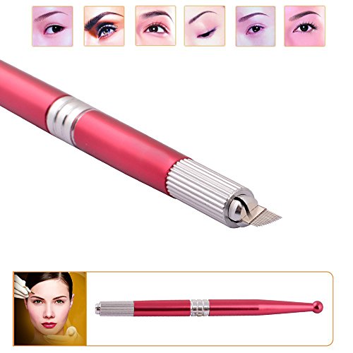 Pinkiou Permanent Makeup Eyebrow Tattoo Pen Microblade Pen for Lip and Eyebrow Tattoo