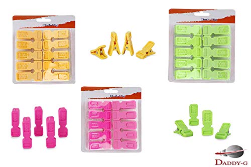 DADDY - G Non Slip Clothes Hanger Hanging Hooks Grip Clothes Clips Pegs Set (Set of 30 Pcs)