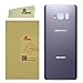 LUVSS New Rear Glass for [Samsung Galaxy S8 Plus] G955 (All Carriers) Back Glass Panel Battery Door Cover Housing Replacement [NOT for S8] (Grey)