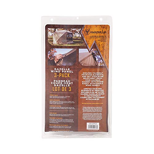 Gazelle Wind Panel Accessory for Portable Canopy Gazebo Screen Tents (6 Pack)