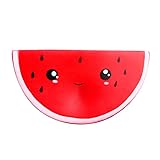 callm Squishies Jumbo Slow Rising Squishy Toys Kawaii Cute Watermelon Squishies Creamy Scent for Kids Party Toys Stress Reliever Toy (A)