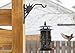 Mkono Decorative Iron Wall Hooks 6 Inch for Hanging Lanterns Bracket Hummingbird Feeders Wind Chime Plant Hanger Sun Shape Ornament Indoor Outdoor Rustic Home Decor, 2 Pack