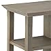 SIMPLIHOME Bedford SOLID WOOD Universal TV Media Stand, 53.9 inch Wide, Living Room Entertainment Center, Storage Cabinet with Glass Doors, for Flat Screen TVs up to 60 inches in Dark Tobacco Brown
