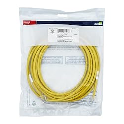Leviton 6D460-20Y eXtreme 6+ SlimLine Patch