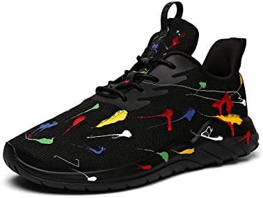 Soulsfeng Men's Breathable Athletic Sports Shoes Lightweight Casual Fashion Sneaker