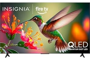 INSIGNIA 65-inch Class QF Series LED 4K UHD QLED Smart Fire TV with Alexa Voice Remote (NS65-UQFL26)