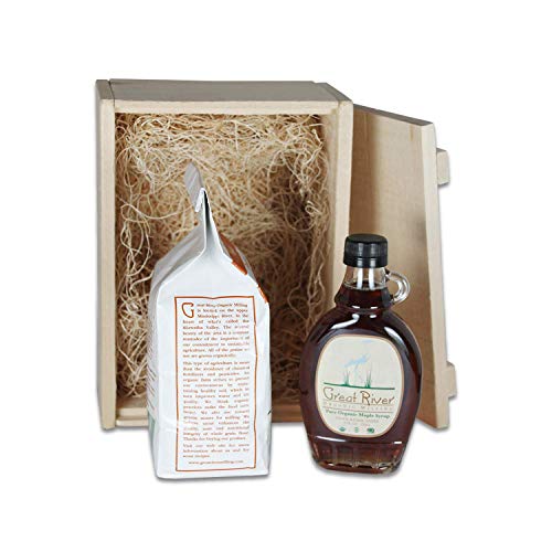 Great River Milling Buttermilk Pancake Mix & Maple Syrup Gift Box, 6.5 Pound - Thumbnail 5