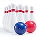 Prextex Kids Size Foam Bowling Set Soft but Sturdy Bowling Set for Kids
