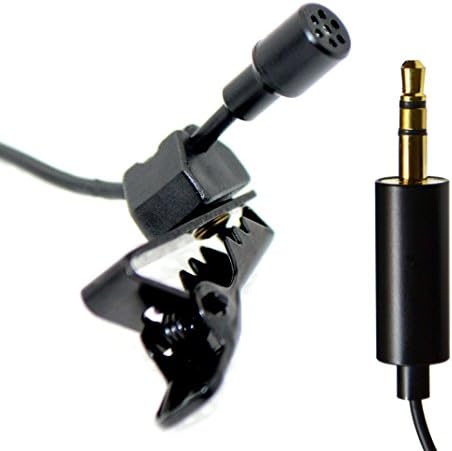 Ultradisk Micro 4004 Lavalier Microphone Electret Condenser Omni directional 3 metre 3.5mm Gold