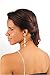 Divas Bra Straps Womens Silver Rhinestone Replacement Bra Straps, Removable Crystal Strap, Multiple Sizes
