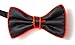 NEON NIGHTLIFE Light Up Bow Tie, Red Men's Glow in the Dark LED Tie