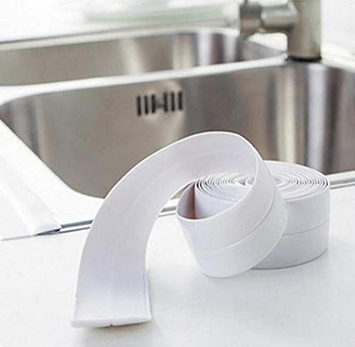 Kaimu Kitchen Bathroom Wall Sealing Tape Waterproof Mold Proof Adhesive Tape Masking Tape - Thumbnail 4