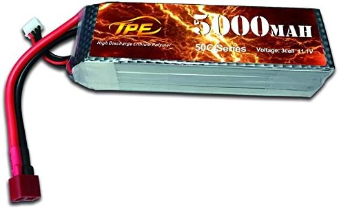 Lithium battery 11.1V 5000mAh 50C 3S Battery for RC Helicopter RC Airplane RC Hobby with Dean-Style T Connector
