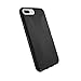 Speck Products Presidio Grip Case for iPhone 8 Plus (Also fits 7 Plus and 6S Plus/6 Plus), Black/Black