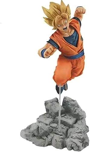 Kingmia Dragon Ball Z Action Figure Doll, Super Saiyan Trunks Son Goku Gogeta PVC Figure Action Figure Best Gift for Kids Adults and Anime Fans( Style 11-Super Saiyan Son Goku)