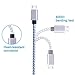 Airsspu Micro USB Cable,3Pack 10FT Extra Long Nylon Braided High Speed Android Charger USB to Micro USB Cable Samsung Fast Charger Charging Cord for Samsung Galaxy S7 Edge/S6/S4/Note 5/Note 4(Gray)