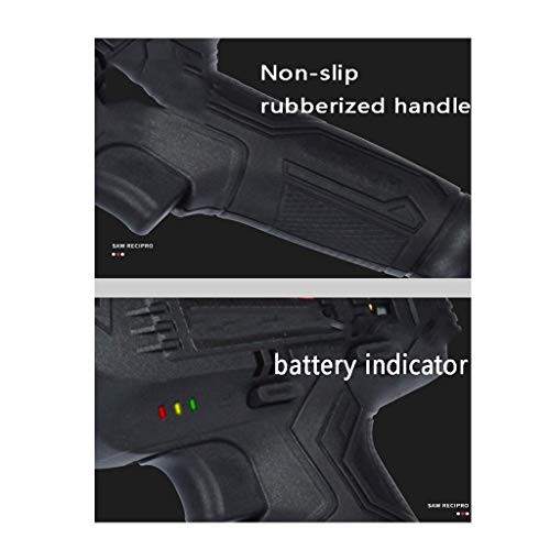 Säbelsäge Lithium-Batterie-Säbelsäge, eine Maschine for mehrere Zwecke, Verbesserten LED-Licht, legierter Stahl… – Bild 3