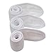 Teemico 6 Pack Premium Spa Facial Headband Head Wrap Terry Cloth Headband Stretch Towel with Magic Velcro for Shower, Makeup and Sport, 4