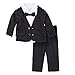 BIG ELEPHANT Baby Boys Tuxedo Suit Formal Party Set Wedding Outfit E16