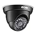 ZOSI 720P HD 1280TVL Hybrid 4-in-1 TVI/CVI/AHD/960H CVBS Security Surveillance CCTV Camera High Resolution Weatherproof Cameras 65ft IR Distance, for HD-TVI, AHD, CVI, and CVBS/960H Analog DVR(Black)