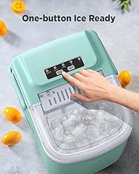Silonn Countertop Ice Maker, 9 Cubes Ready in 6