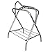 Intrepid International Folding Saddle Rack Stand with Bottom Storage - Portable and Foldable Saddle Stand for Equestrian Saddles