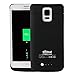 Note 4 Battery Case, SQdeal 4800mAh Emergency / Portable / Rechargeable External Power Pack Backup Battery Charger Case Back Cover Power Reserve Powerstation with Kickstand for Samsung Galaxy Note 4