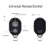DaVoice Cell Phone Tripod Adapter - Bluetooth Remote Control - Travel Bag Compatible with iPhone Tripod Mount Holder 8 7 X XR XS Max SE 6S 6 Plus Galaxy S9 S8 S7 Smart Cell Phone Tripod Mount (Black)