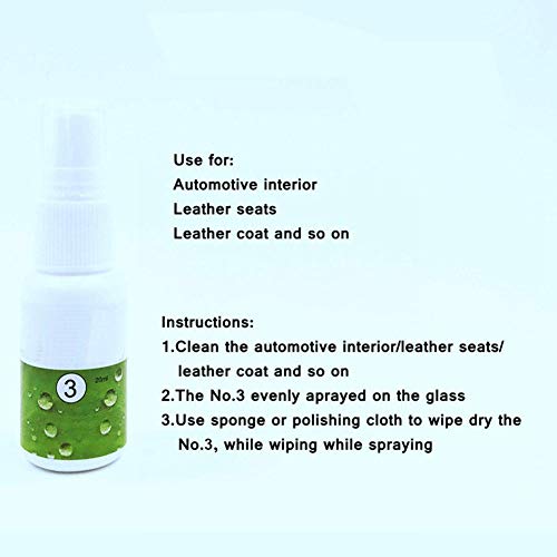 YOUNGFLY 50ml Car Refurbished Agent Trim Leather Plastic Care Maintenance Cleaner