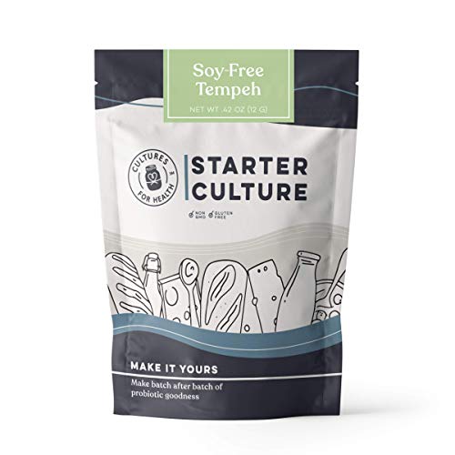 Cultures for Health Soy-Free Tempeh Starter Culture | Healthy Meat Alternative, Soy Alternative | DIY, Vegetarian…