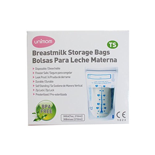 30 Thermal Sensor Breast Milk Bags Shows