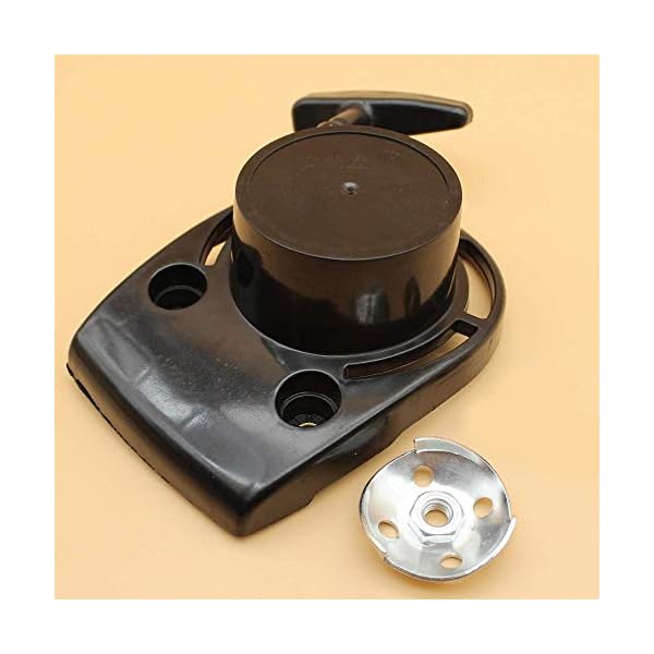 MQEIANG Seilzugstarter Easy Start Seilzuggriff für Honda GX35 35CC 4-Takt Gasmotor Rasenmäher Trimmer Freischneider – Bild 3