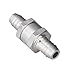 Lenmumu Non Return One Way Check Valve Prevent Oil Petrol Diesel Water, Aluminium Alloy (12mm (1/2